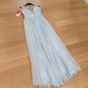 Jj’s House Special Occasions Sky Blue Dress Sz 8